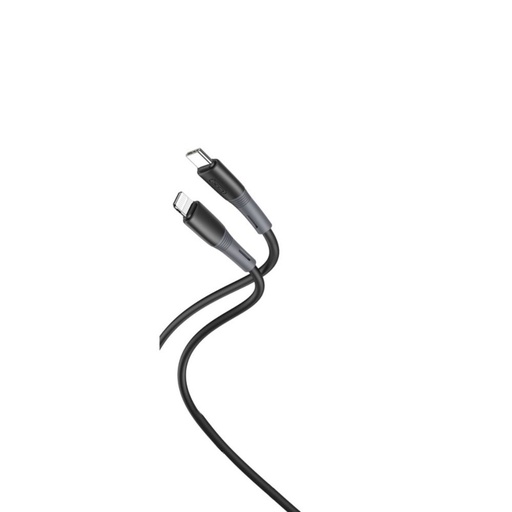XO NB-Q226A USB-C–Lightning cablu de date (Negru) – 1 m, 27W