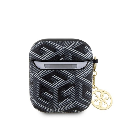 Guess PU G Cube Charm husă AirPods 1/2 (Negru) - GUA2PGCE4CK