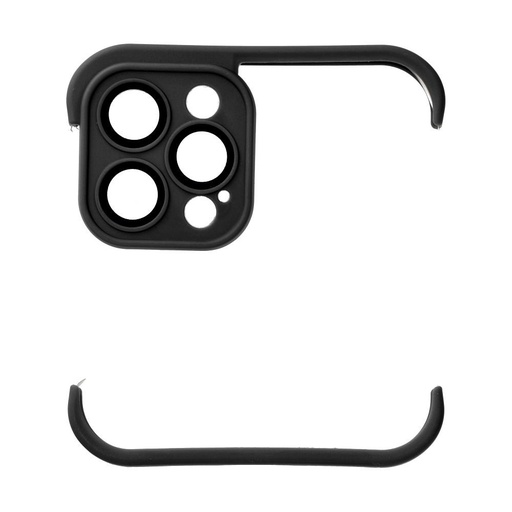 Apple iPhone 12 Pro Mini Bumpers husă cu protecție cameră (Negru)