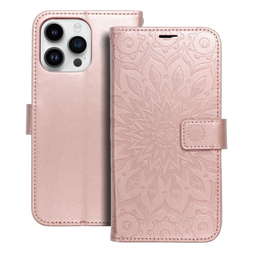 Apple iPhone 14 Pro Max Forcell MEZZO cu clapetă husă (Rosegold)