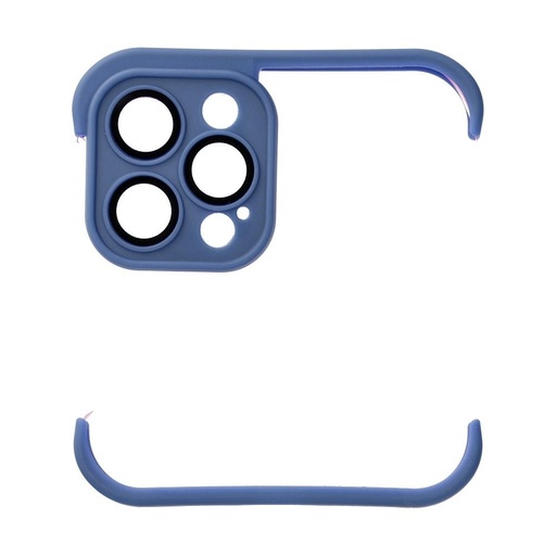 Apple iPhone 12 Pro Mini Bumpers husă cu protecție cameră (Albastru)