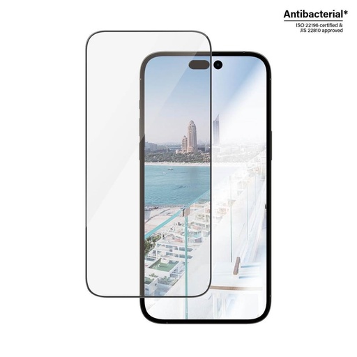 Apple iPhone 14 Pro Max PanzerGlass ultra wide fit anti-reflexie premium sticlă securizată transparent