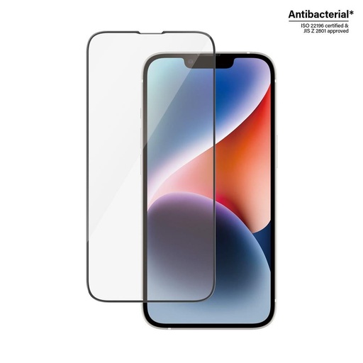 Apple iPhone 13 / 13 Pro / 14 / 16e PanzerGlass ultra wide fit premium sticlă securizată (Transparent)