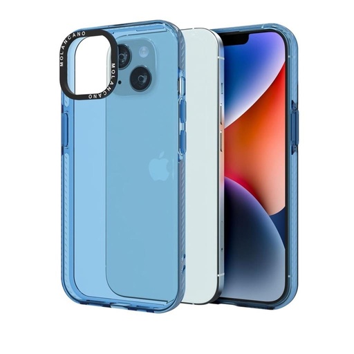 Apple iPhone 13 MOLAN CANO rainbow TPU MAGSAFE husă spate (Albastru)
