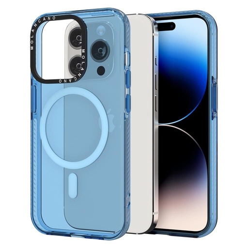 Apple iPhone 15 Plus MOLAN CANO rainbow TPU husă spate (Albastru)
