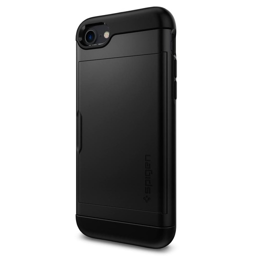 Apple iPhone 7 / iPhone 8 / iPhone SE 2020 / iPhone SE 2022 Spigen slim armor CS anti-șoc husă spate (Negru)