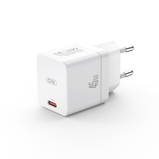 XO CE09 PD 45W încărcător rapid (Alb) – USB-C conector
