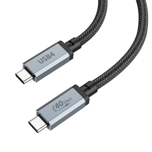 Hoco US05 USB-C Thunderbolt 3 100W cablu negru