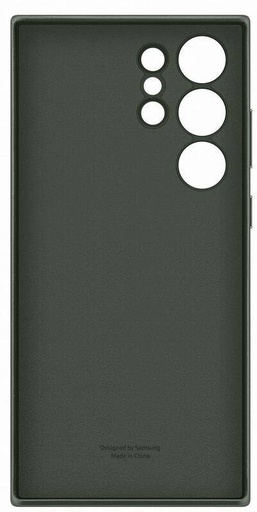 Samsung Galaxy S23 Ultra Leather husă (Verde)