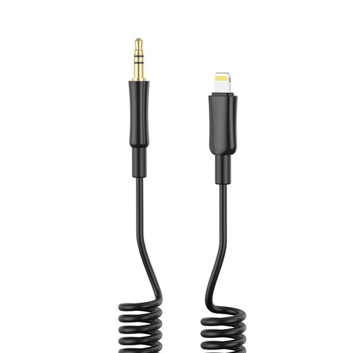 XO NB-R255A Lightning audio adapter (Negru) – Lightning–3.5 mm