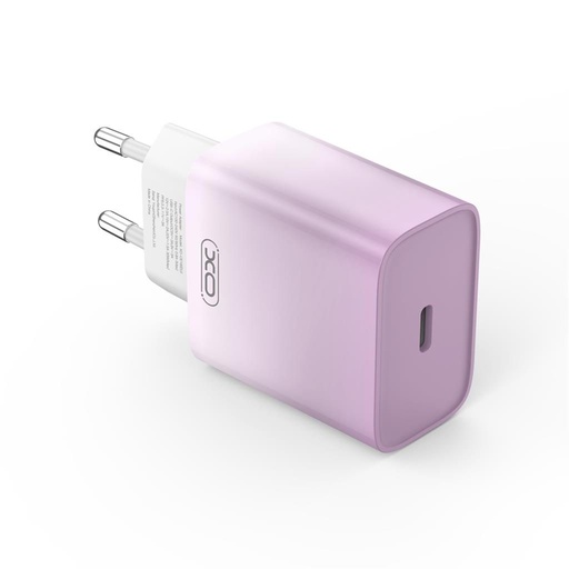 XO CE18 PD 30W încărcător rapid (Mov) – USB-C conector