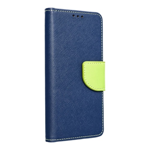 Apple iPhone 15 Pro Max Fancy book husă tip carte (albastru-lime)
