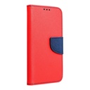 Apple iPhone 15 Pro Max Fancy book notesz tok (kék-piros)