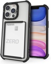 Apple iPhone 15 Plus MOLAN CANO HN7 strapabíró hátlap tok kártyatartóval (Fekete)