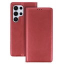 Samsung Galaxy A15 4G / Galaxy A15 5G smart magneto mágneses notesz tok (Bordó)