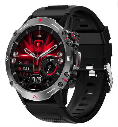 XO J7 AMOLED ceas inteligent (Negru)