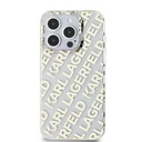 Apple iPhone 15 Pro Max Karl Lagerfeld IML Electroplated Repeated Logo tok (Arany) – KLHCP15XHKFOEMD