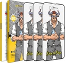 Samsung Galaxy S24 Ultra OX Warrior Edge ujjlenyomat olvasó kompatibilis prémium üvegfólia átlátszó (fekete peremmel)