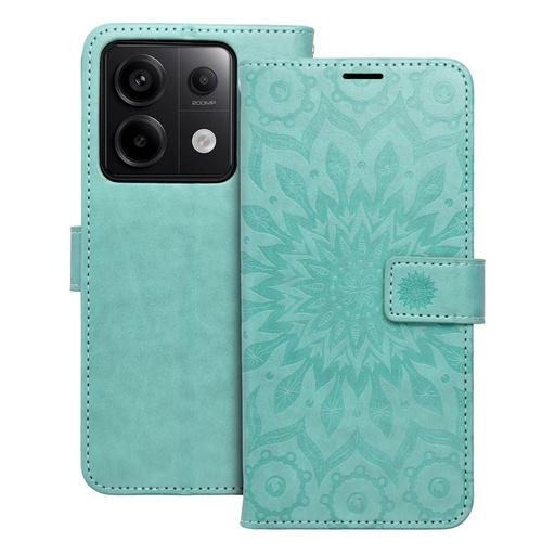 Xiaomi Redmi Note 13 Pro 5G Forcell MEZZO cu clapetă husă (Verde)