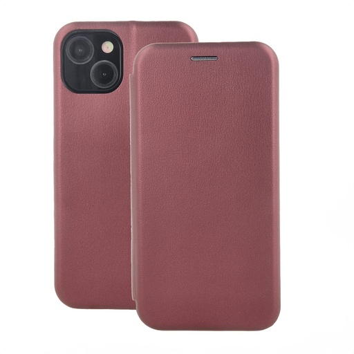 Samsung Galaxy A15 4G / Galaxy A15 5G Diva magnetic husă tip carte (Bordo)