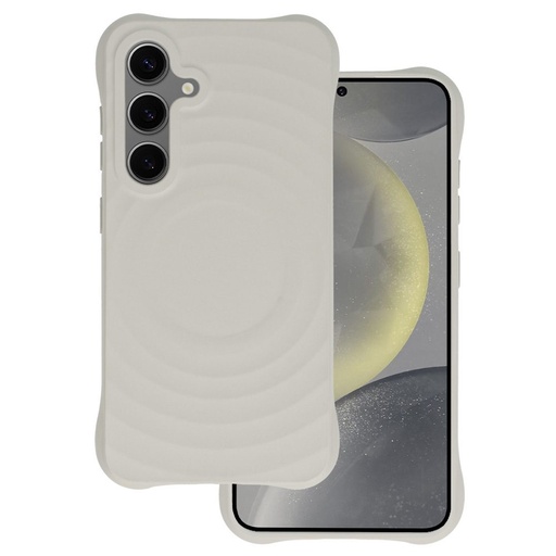 Samsung Galaxy S24 Tel Protect Wave magsafe husă spate (Gri)