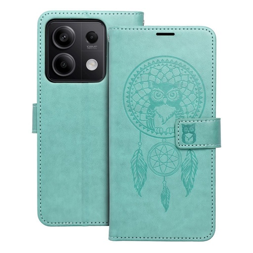 Xiaomi Redmi Note 13 5G Forcell MEZZO cu clapetă husă (Verde)