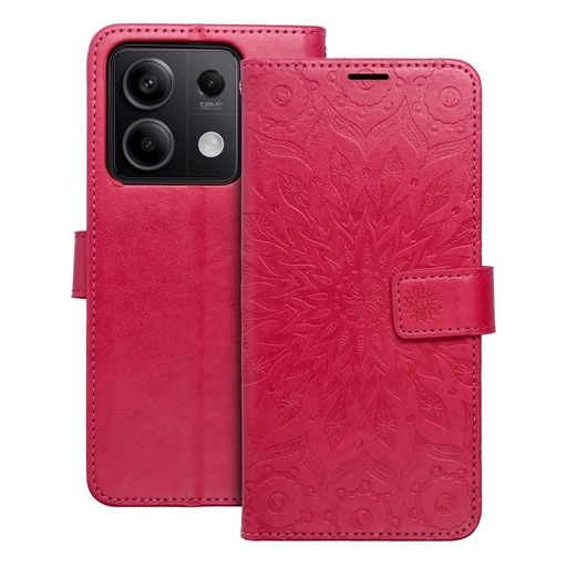 Xiaomi Redmi Note 13 5G Forcell MEZZO cu clapetă husă (Magenta)