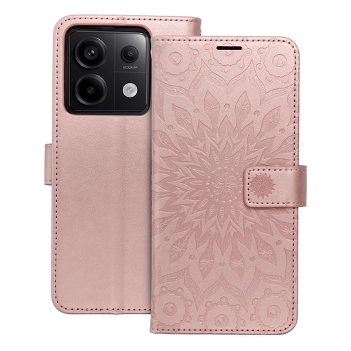Xiaomi Redmi Note 13 Pro 5G Forcell MEZZO cu clapetă husă (Rosegold)