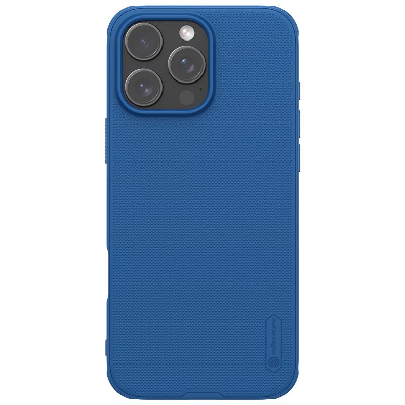 Apple iPhone 16 Pro Nillkin Super Frosted Shield Pro MagSafe hátlap tok (Kék)