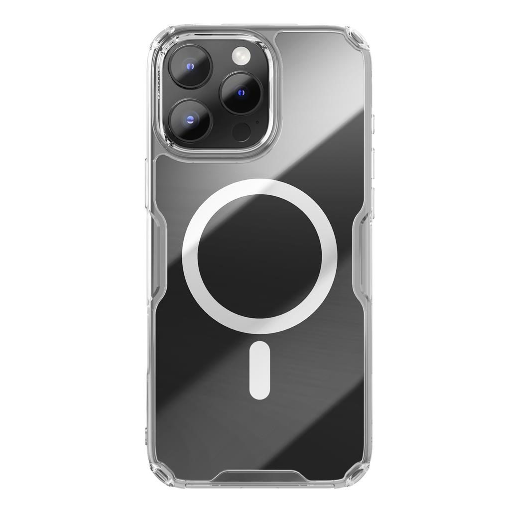 Apple iPhone 16 Pro Max Nillkin Nature Pro MagSafe hátlap tok (fehér)