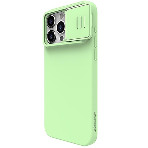 Apple iPhone 15 Pro Nillkin Silky MagSafe husă spate (Verde)
