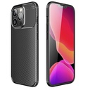 Xiaomi Redmi 13C carbon fiber szilikon hátlap tok (Fekete)
