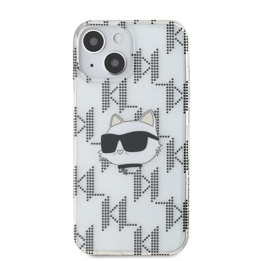 Apple iPhone 15 Karl Lagerfeld IML Electroplated Choupette Head husă (Transparent) – KLHCP15SHKLPCHT