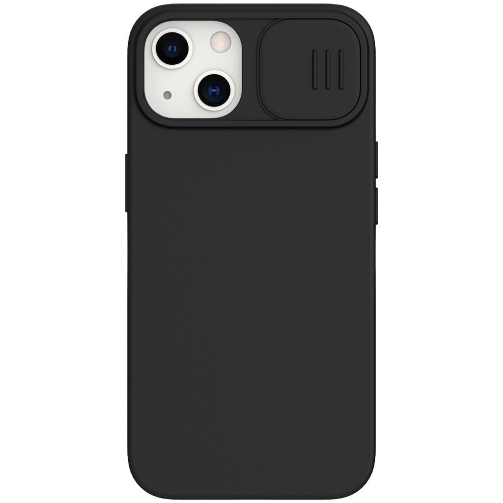 Apple iPhone 13 / iPhone 14 Nillkin Silky hátlap tok (Fekete)