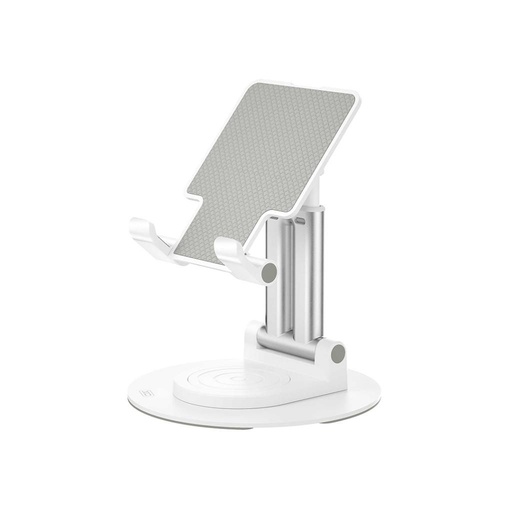 XO C139 de birou telefon- és suport tabletă suport 360° ban rotativ de birou suport telefon (Alb)