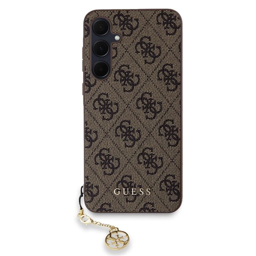 Samsung Galaxy A35 5G Guess 4G Charm husă (Maro) - GUHCSA35GF4GBR