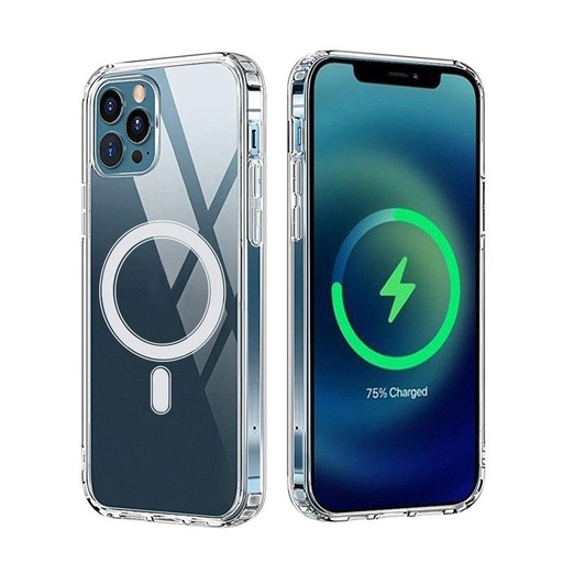 Apple iPhone 15 Pro Anti shock MagSafe 1,5mm husă spate (alb)