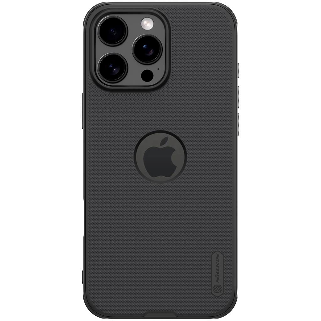 Apple iPhone 16 Pro Nillkin Super Frosted Shield Pro hátlap tok (Fekete)