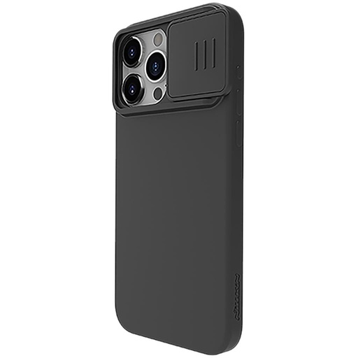 Apple iPhone 15 Pro Nillkin Silky MagSafe husă spate (Negru)