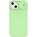 Apple iPhone 13 / iPhone 14 Nillkin Silky MagSafe hátlap tok (Zöld)