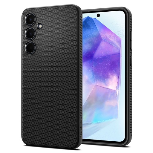 Samsung Galaxy A55 Spigen liquid air premium husă spate Negru