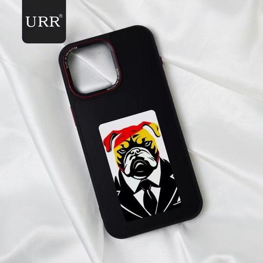 Apple iPhone 15 Pro Max NFC E-ink colorat DIY husă ecran 4-de culoare Negru