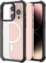 Apple iPhone 16 Pro Max MOLAN CANO HN7 Magsafe strapabíró hátlap tok (Fekete)