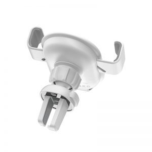 Hoco CW17 fără fir auto încărcător (pentru grilă ventilație), max. 10W, alb