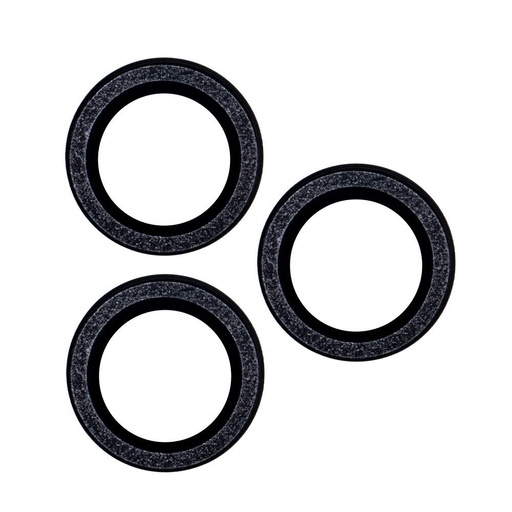 Apple iPhone 16 glitter cameră de protecție (Negru)