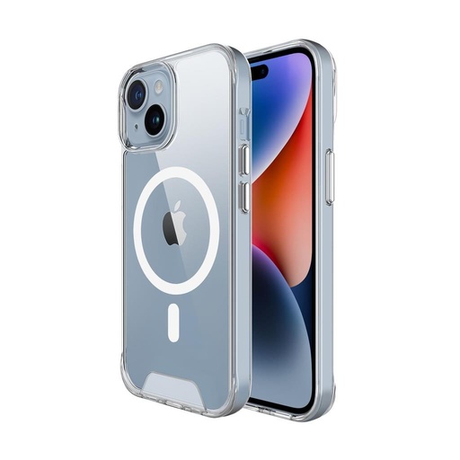 Apple iPhone 15 TOKO Space magsafe husă spate (Transparent)
