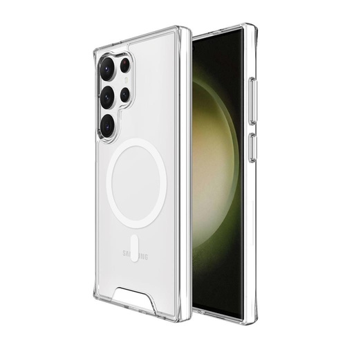 Samsung Galaxy S24 Ultra TOKO Space magsafe husă spate (Transparent)