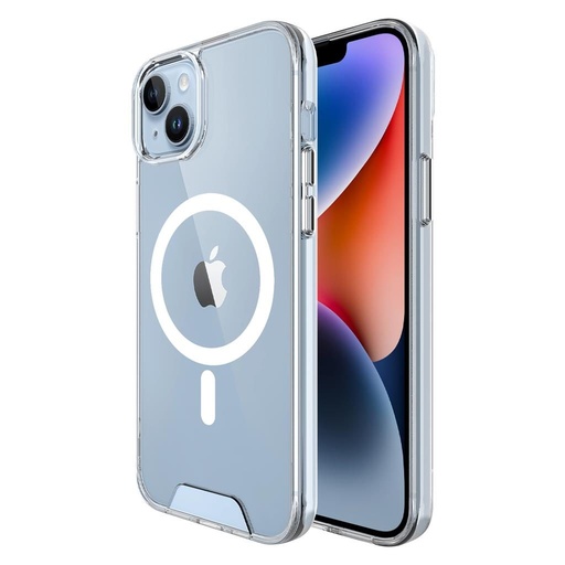 Apple iPhone 14 TOKO Space magsafe husă spate (Transparent)