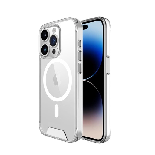 Apple iPhone 15 Pro TOKO Space magsafe husă spate (Transparent)