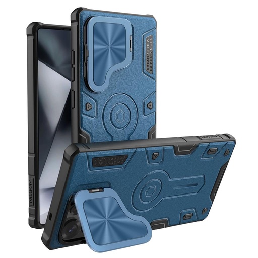 Samsung Galaxy S25 Ultra Nillkin CamShield Armor Prop MagSafe husă spate (Albastru)